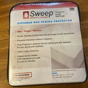 Sweet Bedding System zippered box spring protectors- Full